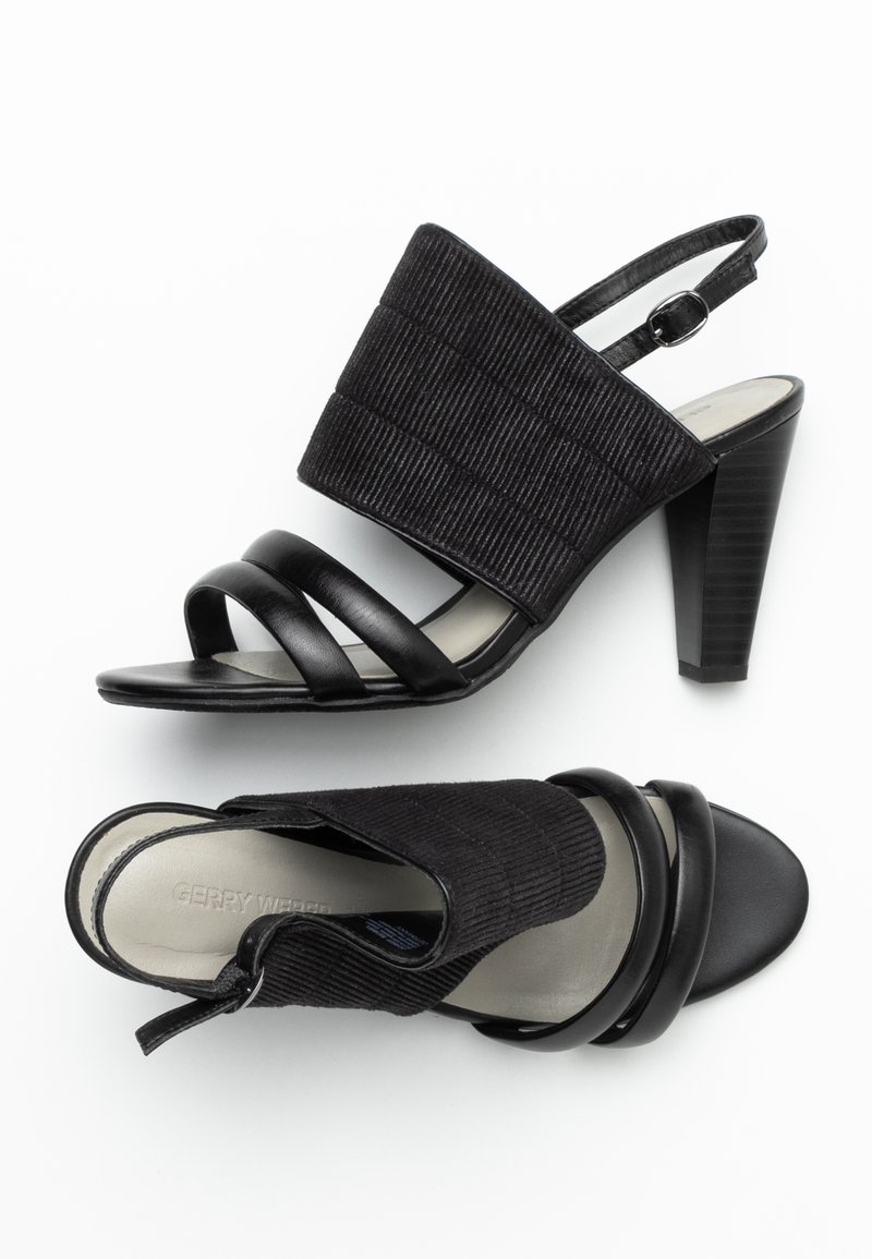 Gerry Weber Sandales à talons hauts - black