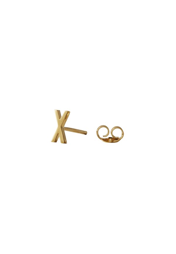 OHRSTECKER INITIAL GOLD (A-Z) - Ohrringe