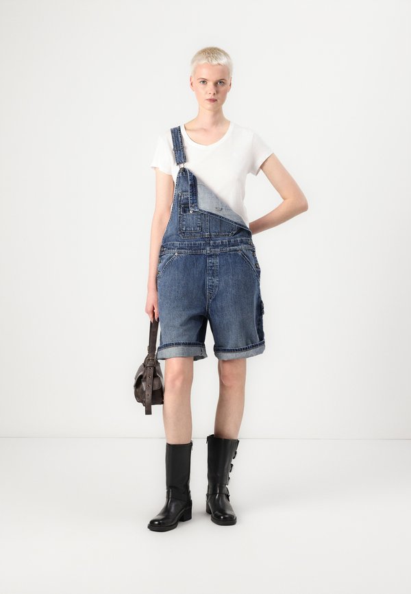 BOWEY LOOSE SHORTTALL - Dungarees - waterspouts3