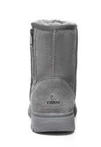 EVERAU STARLING ZIPPER SHORT - Winter boots - grey