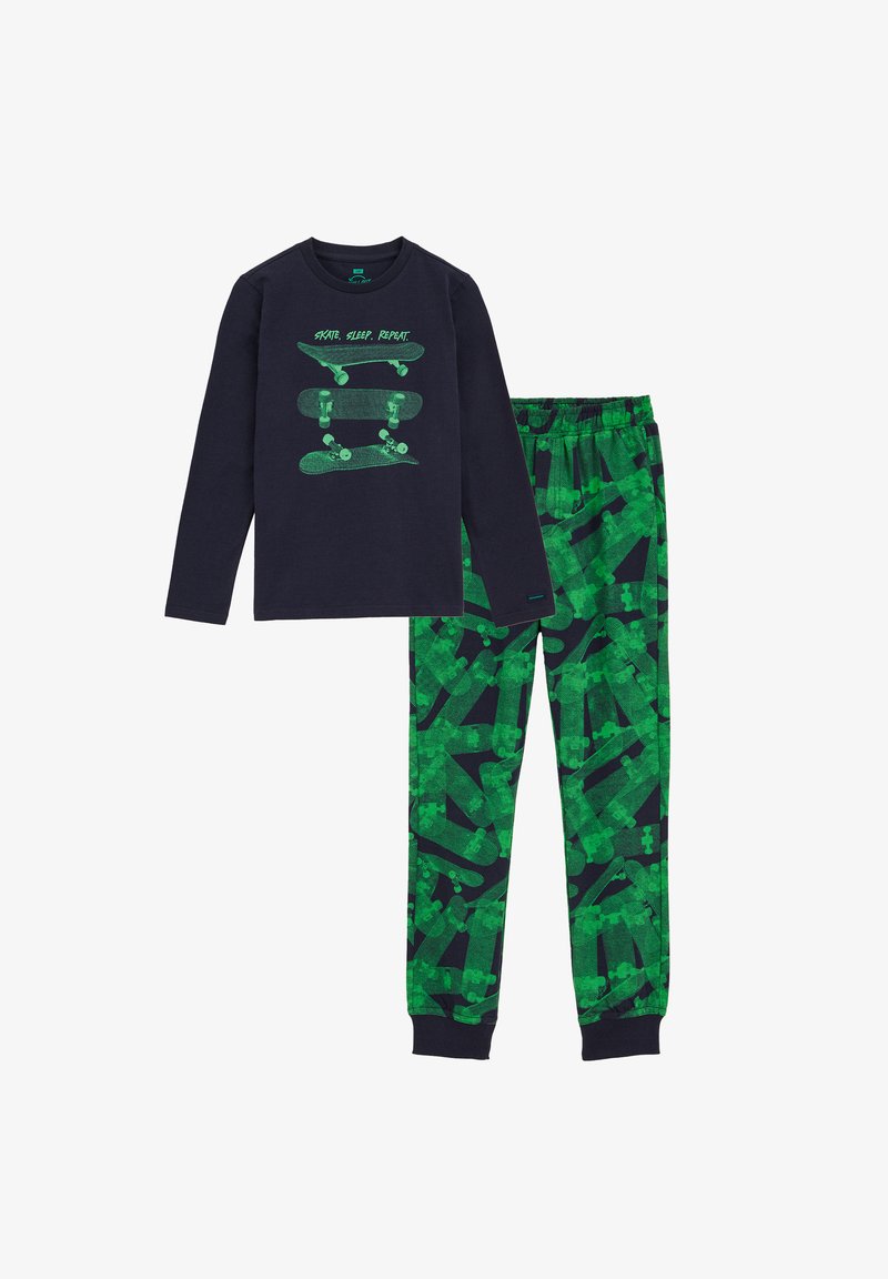 WE Fashion SET - Pyjama - navy blue/blauw WE Fashion SET - Pyjama - navy blue/blauw