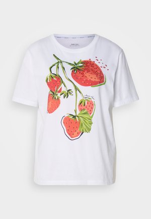 Marc Cain Apdrukāts T-krekls - white