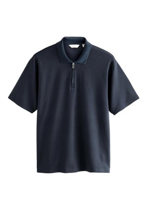 REGULAR FIT SIGNATURE SUPIMA - Polokošeľa - navy blue