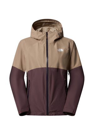The North Face W DIABLO DYNAMIC ZIP-IN JACKET - Outdoorjas - mushroom grey tawny qua