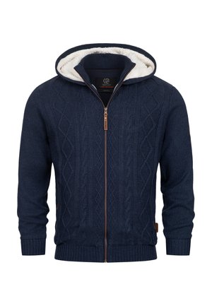 INDICODE JEANS, Cardigan - navy