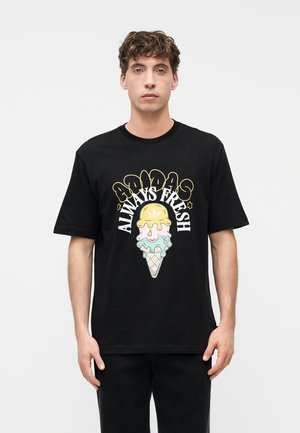 LOOSE GRAPHIC UNISEX - T-shirt print - black