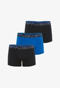 Non sélectionné, noir bleu noir