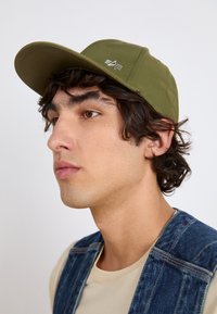 LABEL UNISEX - Caps - dark olive