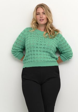 Kaffe Curve HELENA  - Pulover - gumdrop green