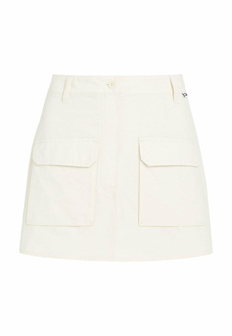 Tommy Jeans A-lijn rok wit Tommy Jeans A-lijn rok wit