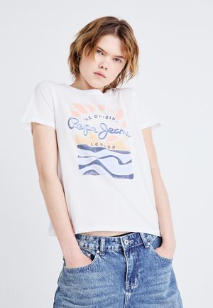 Pepe Jeans Camiseta estampada - white