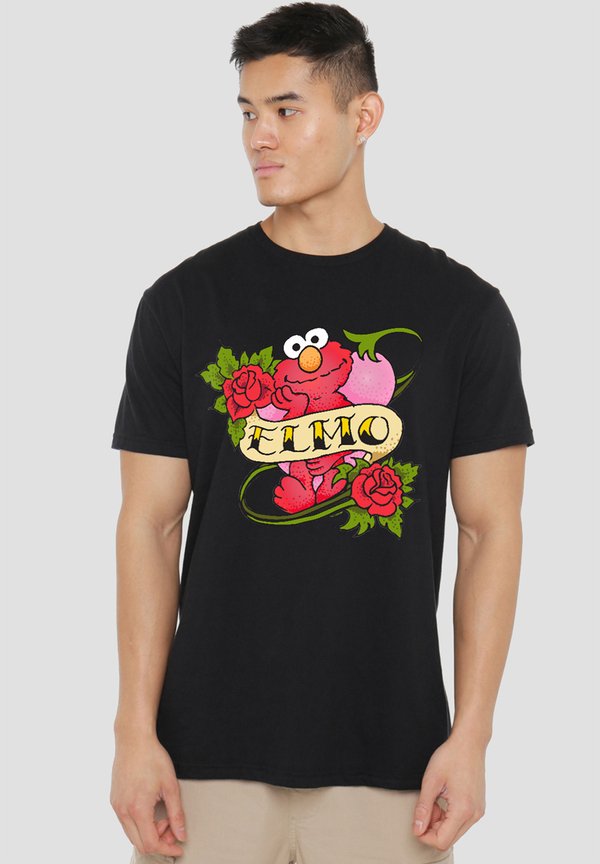 SESAME STREET ELMO TATTOO - T-Shirt print