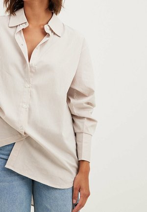 Skjortebluser - mottled beige