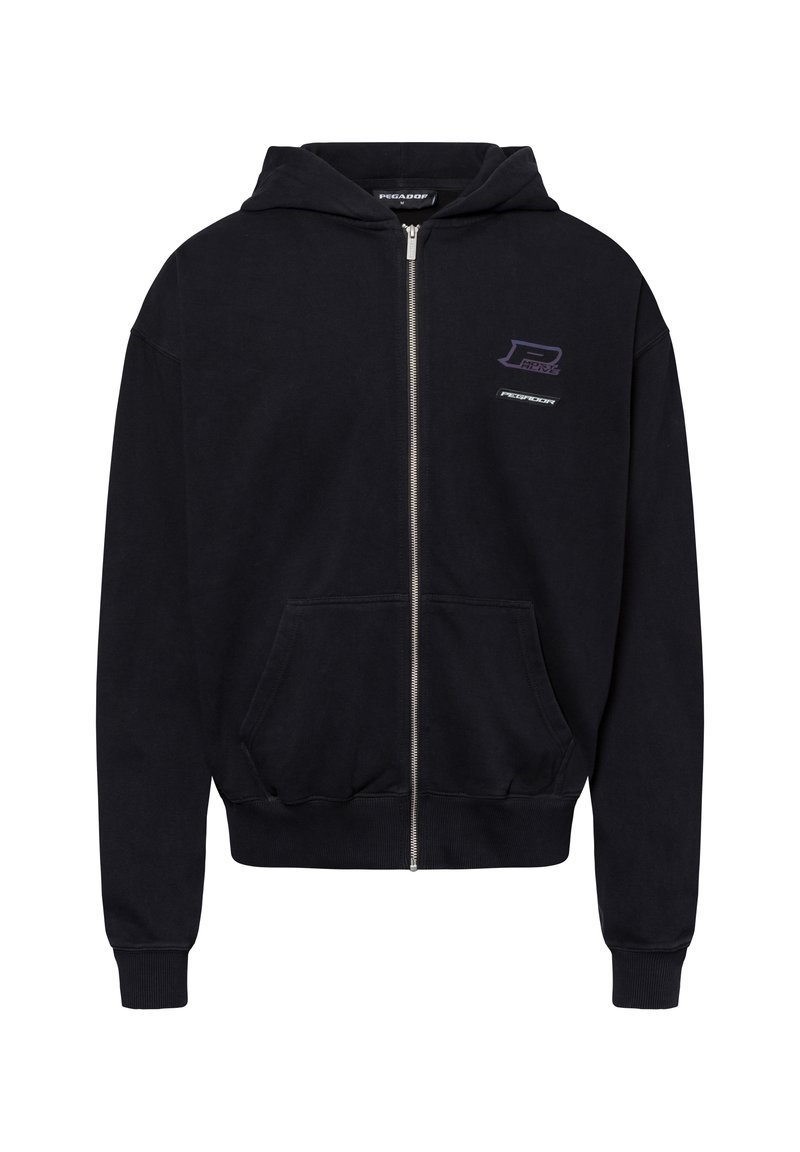 Pegador Sweater met rits zwart