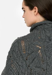 LIU JO WITH GEMSTONES - Maglione - grey