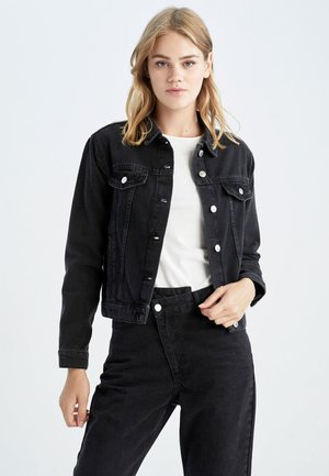 Denim jacket - black