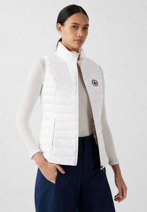 LÉGÈRE SANS MANCHES SEDA - Weste - blanc