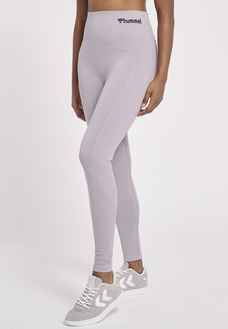 Hummel - SEAMLESS HIGH WAIST  - Tights - minimal gray, Forstør