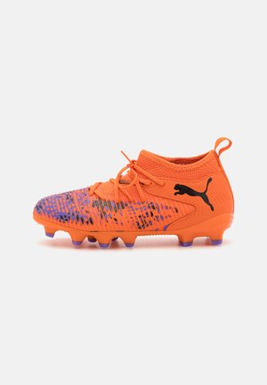 FUTURE 8 MATCH CREATIVITY FG/AG JR UNISEX - Moulded stud football boots - orange poppy/black/poison pink