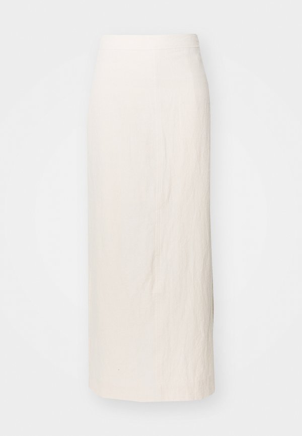 SLFILUNA ANKLE SLIT SKIRT - Maxi skirt - sandshell3