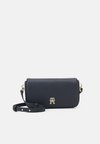 EMBLEM FLAP CROSSOVER - Cross body bag - space blue