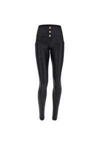 Freddy PUSH UP  SKINNY VITA ALTA BOTTONI - Trikoot - nero