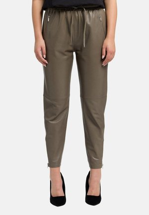 DEMICHIEL - Lederhose - braun