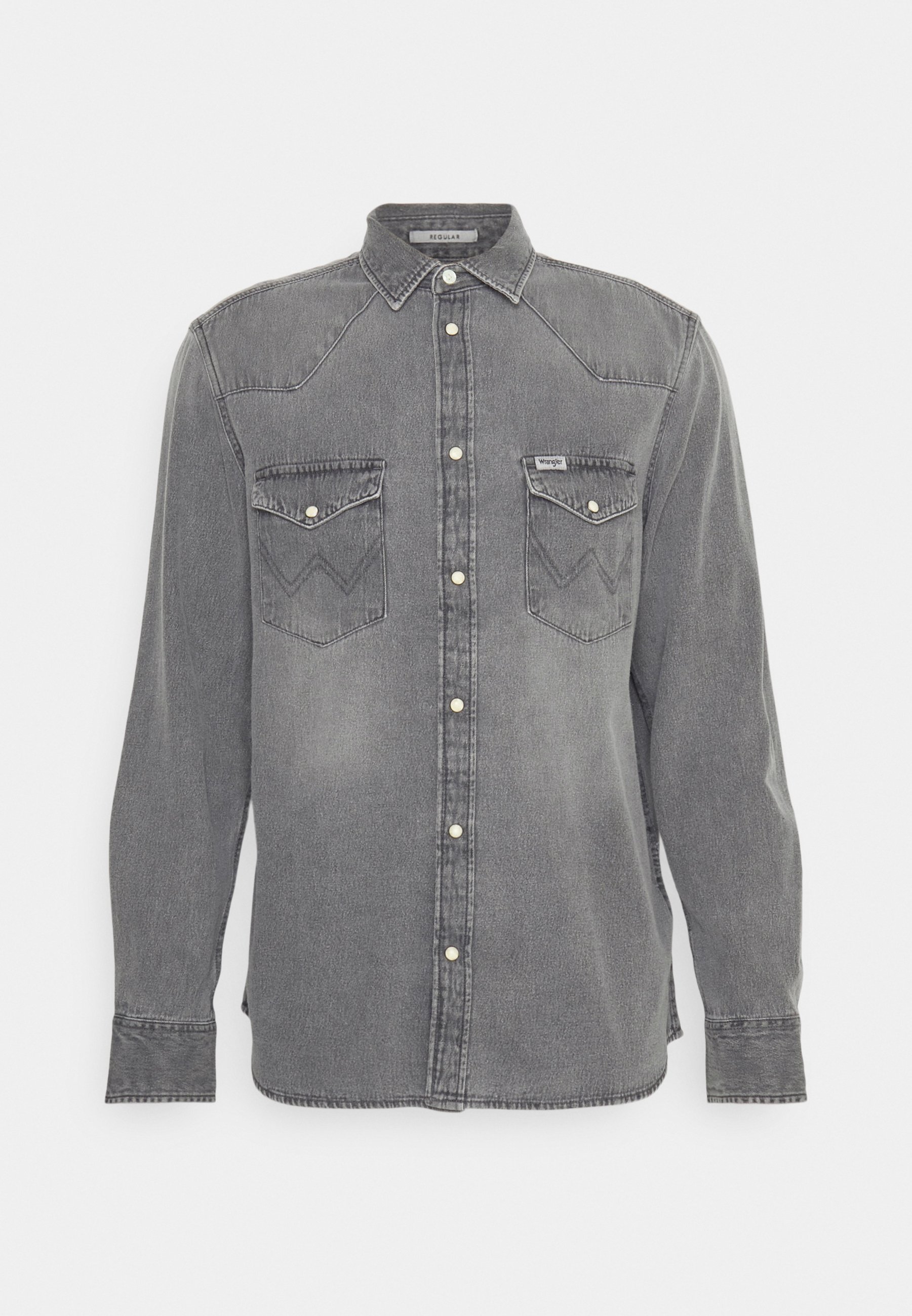 Wrangler Overhemd - hydro blue/blauw Wrangler Overhemd - hydro blue/blauw