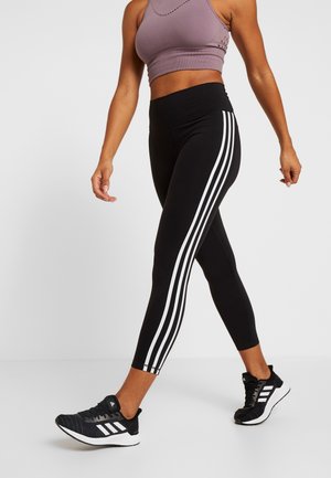 Legginsy - black/white