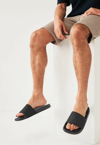 Next TEXTURED REGULAR FIT - Mules - black