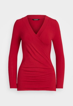 ALAYJA - Long sleeved top - classic red