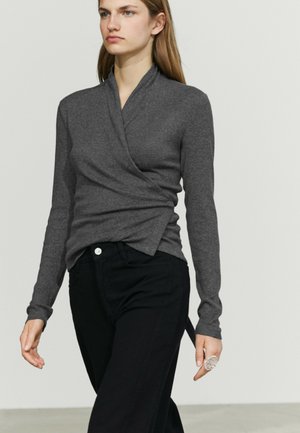 Massimo Dutti, Cardigan - light grey
