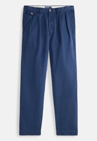 WHITMAN RELAXED FIT PLEATED CHINO PANT - Chino stiliaus kelnės - newport navy