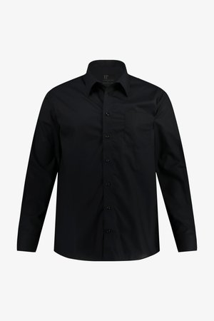 JP1880, CHEST POCKET COLLAR & COMFORT FIT EASY IRON - Košeľa - black