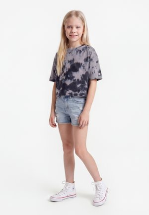 Champion TYE DYE - T-shirt imprimé - black