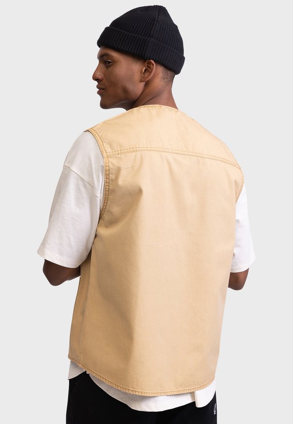 JORDAN WAISTCOAT REGULAR FIT - Waistcoat - travertine3