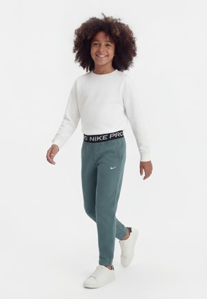 Nike Performance UNISEX - Trainingsbroek - mineral slate/black/white