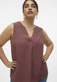 Vero Moda Curve VMELVA - Bluse - rose brown