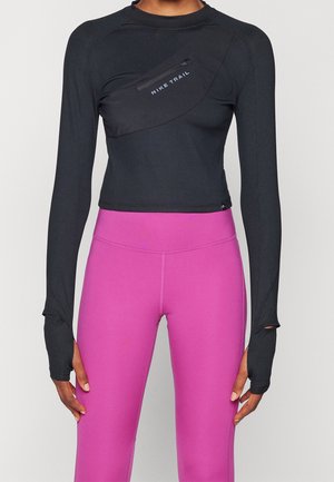 T-shirt à manches longues - black