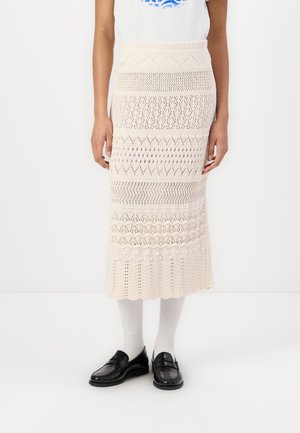 Bleistiftrock - magnolia