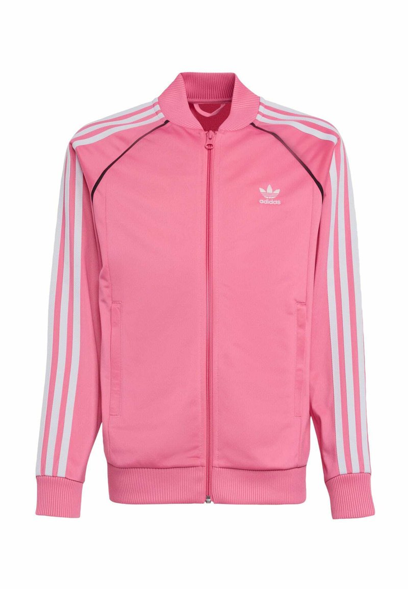 adidas Originals Sweater met rits donkerroze