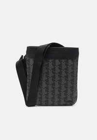 Lacoste - THE BLEND - Keresztpántos táska - monogram noir gris Miniatűr kép 1