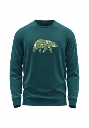 Longsleeve - emerald grün