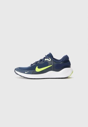 REVOLUTION 7 - Laufschuh Straße - midnight navy/volt/white