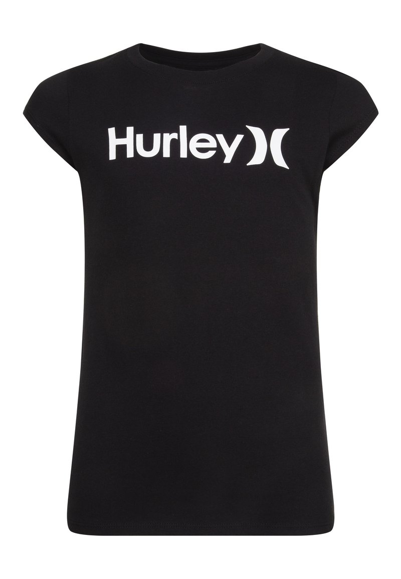 Hurley Mädchen Bike Shorts Set Mit T-Shirt - Bequemes Sommer Outfit Für Teens