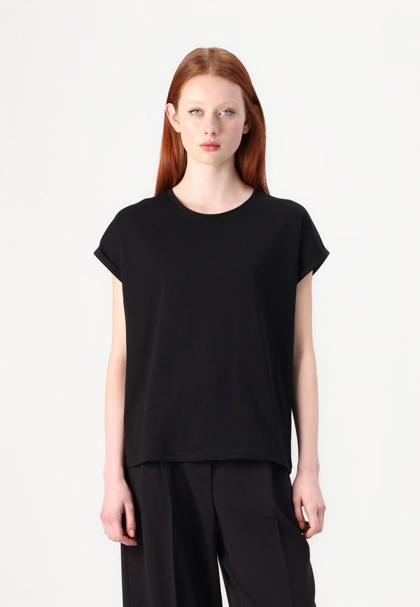 JDYAVA FOLD SLEEVE - Basic T-shirt