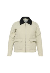 Kaffe Curve Letná bunda - feather gray