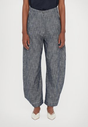 Wide leg - blue denim
