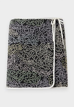 ELLA SKIRT - Omslagsskjørt - black beauty