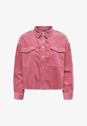 ONLY, ONLMARINA-ENY LIFE L/S CORD JACKET PNT - Veste légère - heather rose